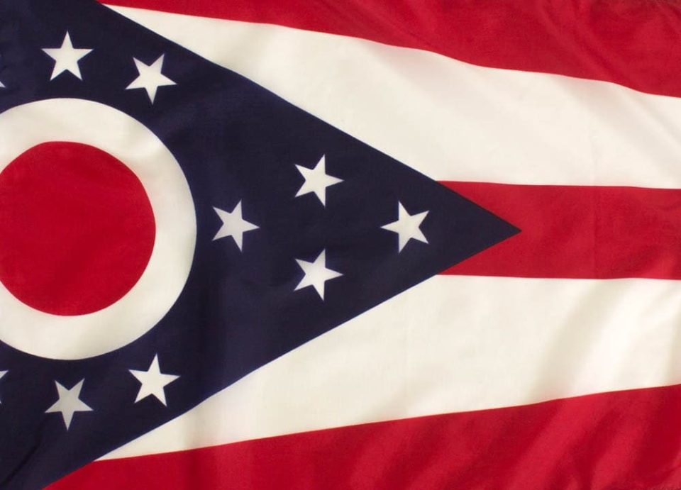 Cropped Ohio State Flag