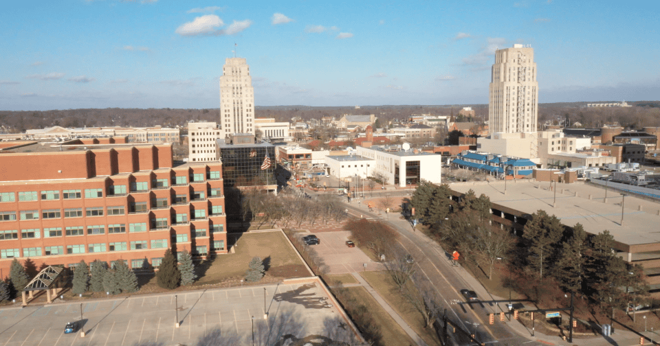 Downtown Battle Creek, Michigan