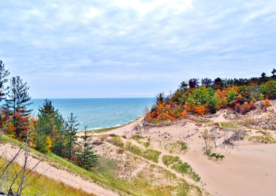 Sleeping Bear Dunes National Park In Michigan