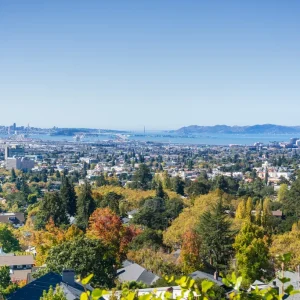 Residential And Urban Sprawl In Oakland, California