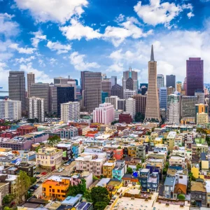 City Of San Francisco, California Skyline
