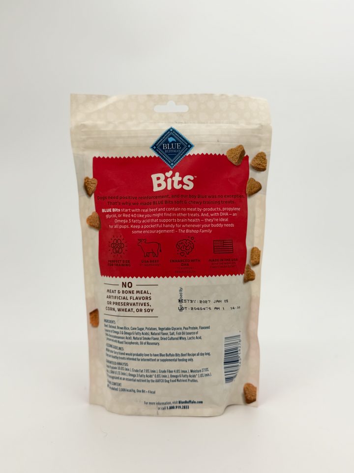 Blue Buffalo Bits Soft Dog Treats for Training (Beef) - Image 3