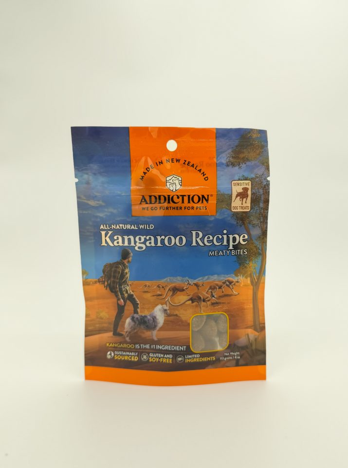 Addiction Meaty Bites Kangaroo Dog Treats - Image 2